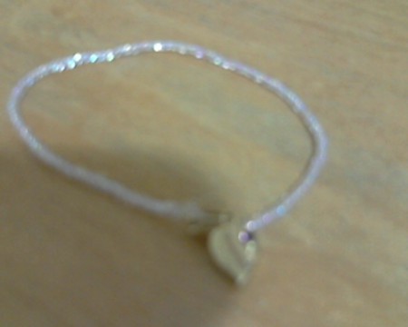 Pulseira de coração